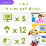 Duża pracownia robotyki RoboCamp dla klas 4-8