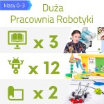 Duża pracownia robotyki RoboCamp dla klas 0-3