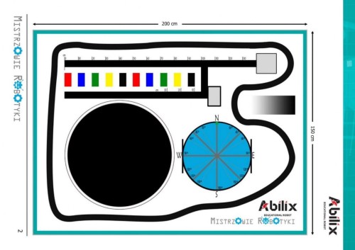 Abilix Krypton - Mata edukacyjna do robotów