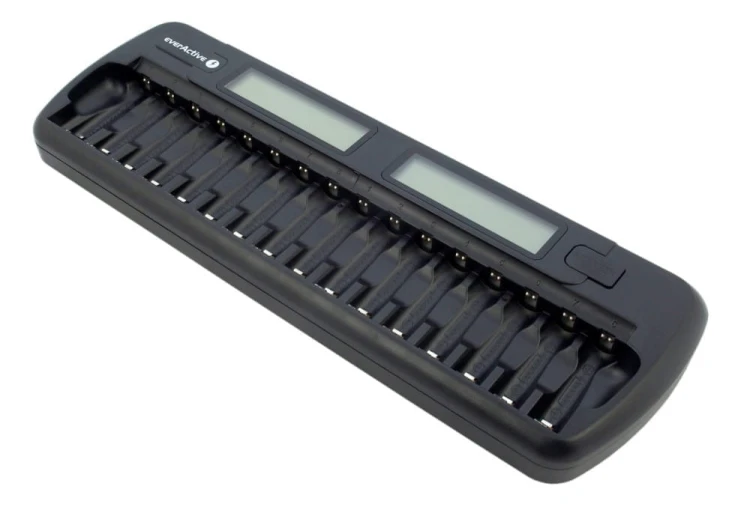 Ładowarka everActive NC-1600 NiMH 16 kanałowa