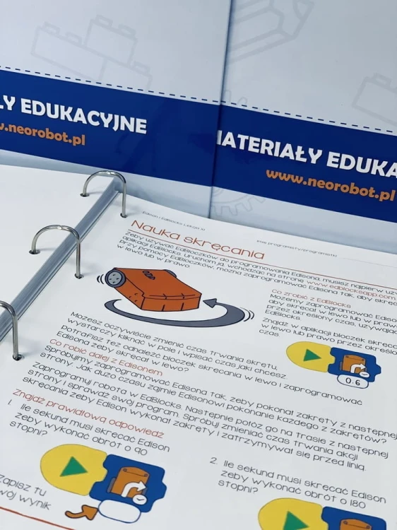 Edison EdBlocks - Drukowane Lekcje i Karty pracy