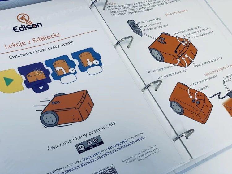 Edison EdBlocks - Drukowane Lekcje i Karty pracy