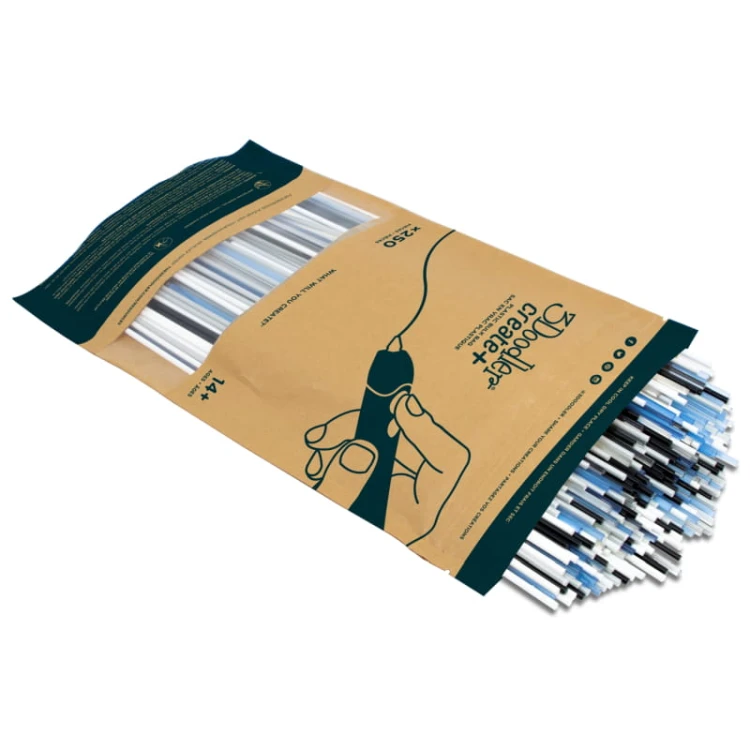 Filament do długopisu 3Doodler Create Plus - 5 kolorów, 250 sztuk