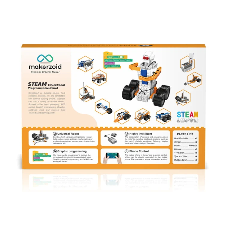 Makerzoid - Superbot Klocki Konstrukcyjne 26w1