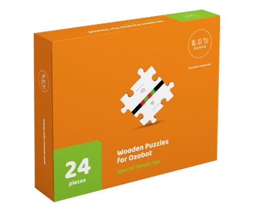 Ozobot - Komplet drewnianych puzzli