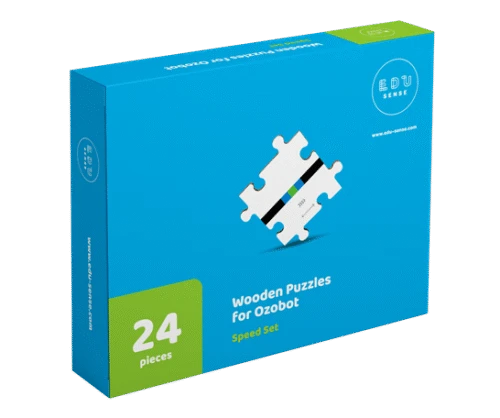 Ozobot - Komplet drewnianych puzzli