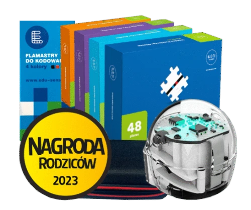 Ozobot Bit Plus - Robot z flamastrami i kompletem puzzli