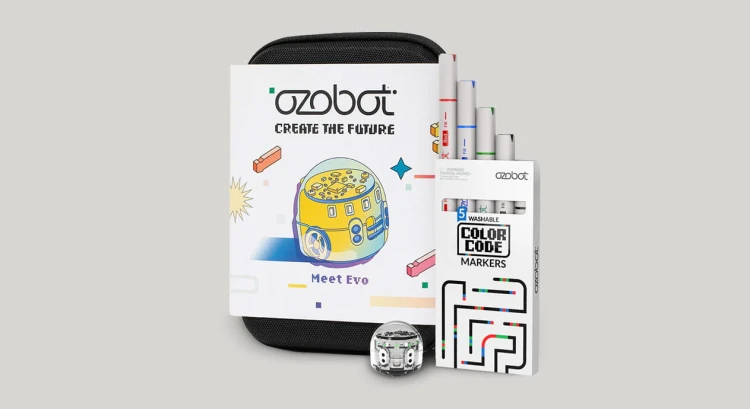 Ozobot Evo - Robot z flamastrami