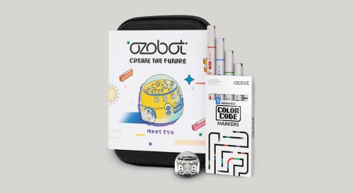 Ozobot Evo - Robot z flamastrami i kompletem puzzli