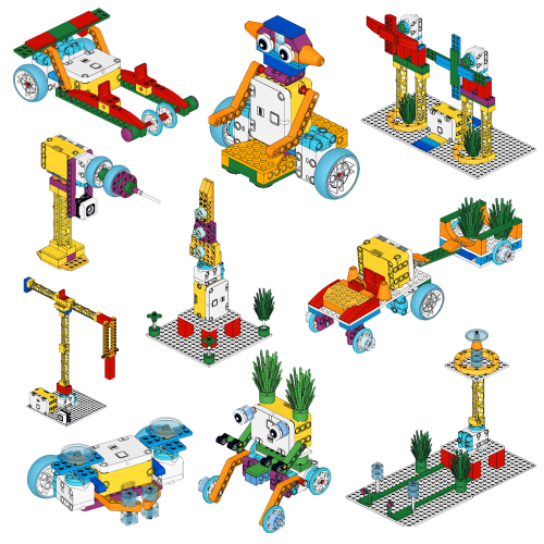 Lego Spike Essential 45345 - Pakiet 10 instrukcji (1)