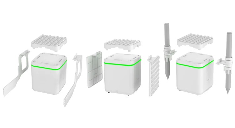 Genibot - Laboratorium z 16 Genibotami