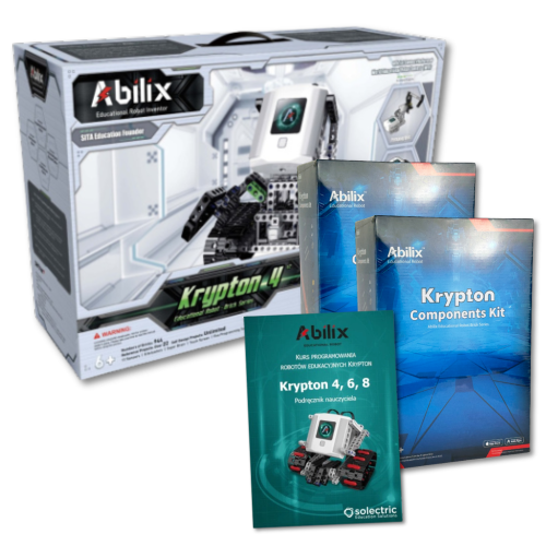 Abilix - Krypton 4 v.2 EDU + materiały dla nauczycieli