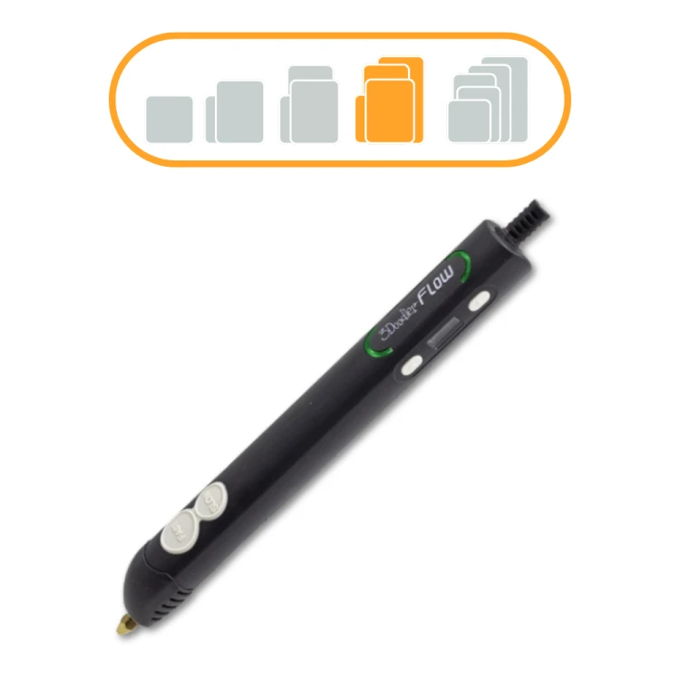 3Doodler - Zestaw edukacyjny 12 długopisów 3D z powerbankami