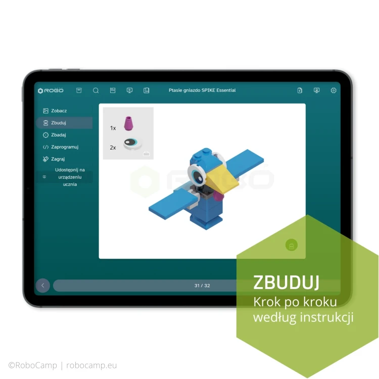 RoboCamp - Kurs programowania SPIKE Essential dla początkujących