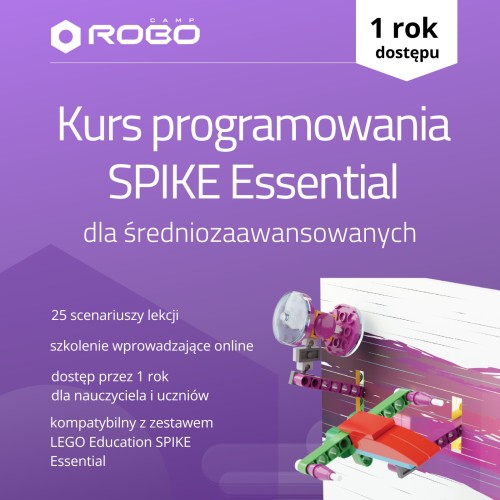 RoboCamp - Kurs programowania SPIKE Essential dla średniozaawansowanych