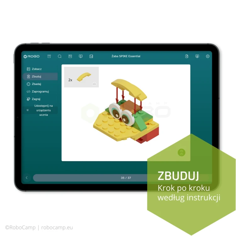 RoboCamp - Kurs programowania SPIKE Essential dla średniozaawansowanych