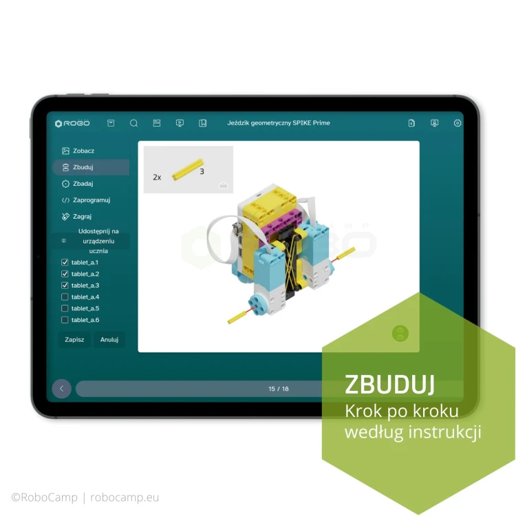 RoboCamp - Kurs programowania SPIKE Prime dla początkujących