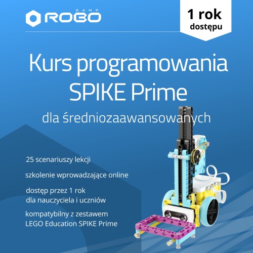 RoboCamp - Kurs programowania SPIKE Prime dla średniozaawansowanych