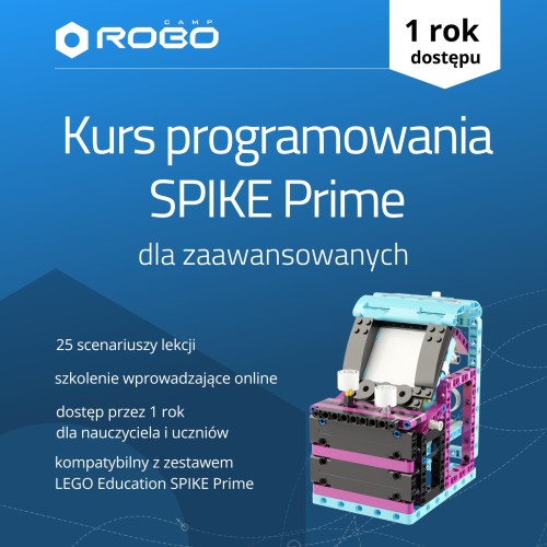 RoboCamp - Kurs programowania LEGO SPIKE Prime dla zaawansowanych