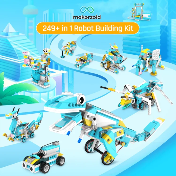 Makerzoid - Smart Robot Premium Scratch Junior